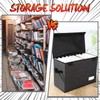 Chuangdi 6 Pcs Comic Book Storage Boxes, Back to School
