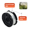 Covienapp 6 Pack String Trimmer Spool for Black&Decker AF-100 Auto-Feed