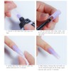 8 Pack Nail Gel Kit 15ml Glitter Builder Nail Gel