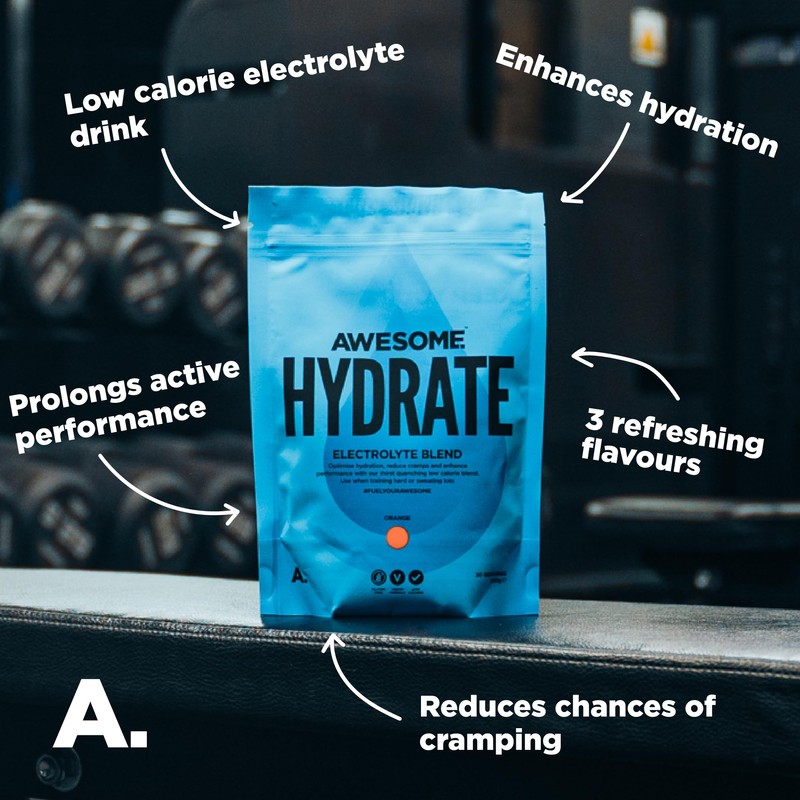 Awesome Supplements Hydrate - Orange | Low Calorie Electrolyte Drink