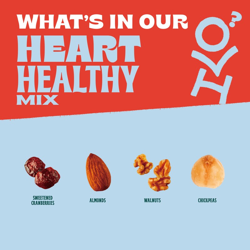 Orchard Valley Harvest Heart Healthy Blend, 1 Ounce Bags (Pack