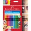 Faber-Castell Colour Grip 112819 Colouring Pencils Set of 24 Including