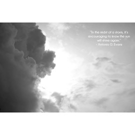 Storm Inspiration Wall Print 12 x 18