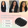 CAZSYSDD Deep Wave Bulk Hair for Braiding 22 inch No