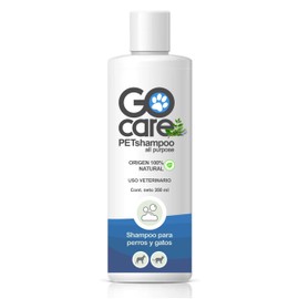 Go Care  Shampoo Hipoalergénico de Romero y Aceite Esencial Melissa para Perros y Gatos - 100 Natural - Limpieza y Cuidado Integral para tu Mascota - 