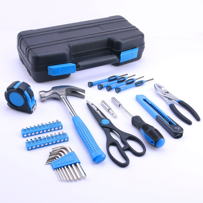 EFFICERE 40-Piece All Purpose Household Tool Kit – Includes All