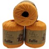 120 g Fibra Natura Raffia Yarn, 100% Viscose/Cellulose, Macrame Cord,