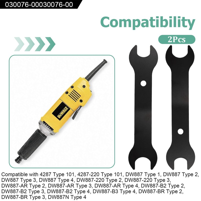 030076-00 Wrench Replacement Fits for Black & Decker Dewalt DW887