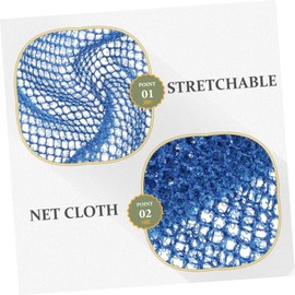 FRCOLOR 4pcs Exfoliating Mesh Body Scrubber Cleansing Washcloth for Back Neck and Feet Skin Brush for Deep Clean and Dead Skin Removal for Shower Use