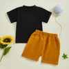 FOCUSNORM Toddler Baby Boy Summer Clothes Mamas Boy Embroidery T-shirt