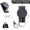 PRETWOYS 2 Pack Heavy Duty Retractable Keychain with Belt Clip,