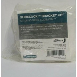 Veranda 1 NEW VERANDA SLIDELOCK BRACKET KIT FOR VINYL FENCE