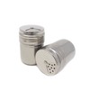 Honbay 2PCS Stainless Steel Dredge Salt Sugar Spice Pepper Shaker