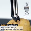 Deiss PRO Swivel Vegetable Peeler - Sharp Japan Stainless Steel