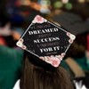 Dreamed About Success Grad Cap Topper, Grad Cap Decorations and