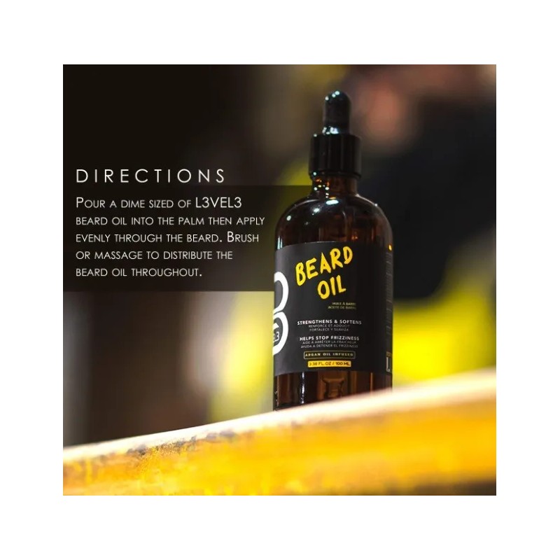 Aceite Para Barba Beard Oil Level 3 100ml