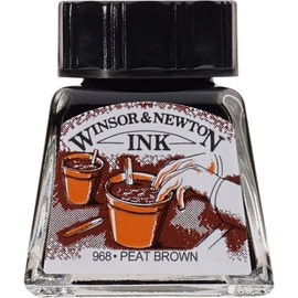 Winsor & Newton Brown Specialty Ink, 14ml Bottle