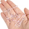 Tucnoeu 44pcs Plastic Piercing for Surgical Retainers Set Acrylic Nose