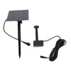 Solar Powered Water Pump Kit Powerful Jet Watering Pond Pump