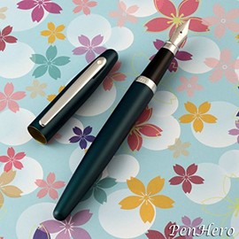 Sheaffer VFM Peacock Blue Fountain Pen Medium 9415-0