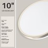 DYMOND LED Ceiling Light Flush Mount 10 Inches Ceiling Light