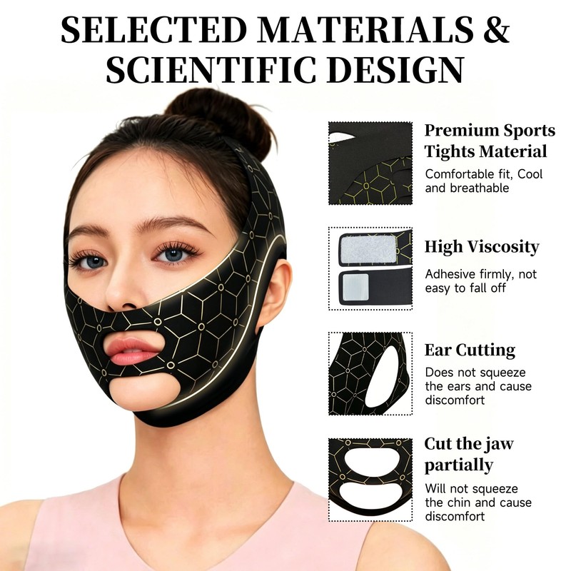 Reusable V Line Chin Strap, Double Chin Reducer Face Lifting