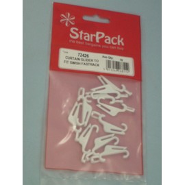 Curtain Glides Hooks to Fit Swish Fasttrack 72426