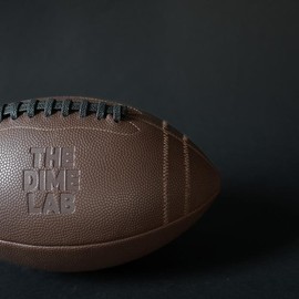 The Game Ball Chocolate Brown Football:_Kids Size 5