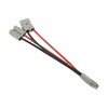 AIMALL 50A Anderson Plug Connector Y Adaptor, Double Splitter with