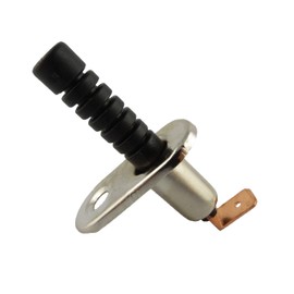 ChiliTec Push Switch Door Contact Switch Universal Opener Contact Ground (1 Piece, Grey, Push Button, Push Button, Open-On)