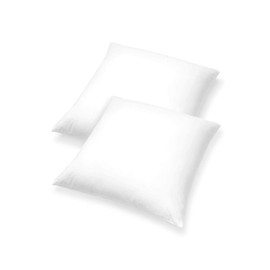 Pillows With A Purpose Pillow Inserts - Pack of 2 - 18" x 18" Square Decorative Throw or Sham for Couch - Bed - Sofa