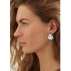 LILIE&WHITE Silver Stud Earrings for Women - Hypoallergenic, Colour-Resistant and