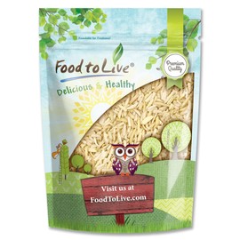 Food to Live - Blanched Slivered Almonds, 1 Pound Chopped Raw Blanched Almonds, Unsalted, Vegan, Keto, Kosher, Bulk. High in Protein, Vitamin E, Riboflavin. Great for Cooking, Baking, Salads.