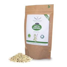 Hempiness Organic Premium Shelled (Hulled) Hempseed 500g | EU Raw Vegan and Eco-Friendly