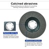 Sali 24 Pack Flap Disc 120 Grit 4.5" x 7/8-Inch