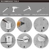 36 Inch Towel Bar for Bathroom 12/16/24/28/32/36 Inch Kitchen Towel