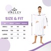 HALLEY Luxury Bathrobe for Women & Men, Shawl Collar Spa