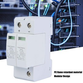 Broco 2P Surge Protection Device DC Photovoltaic Lightning Protection Low Voltage Surge Detector (40KA)