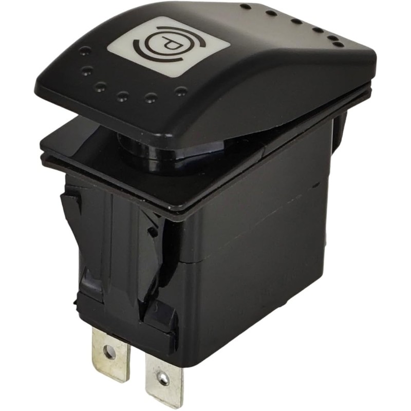 XYZIL 4 Pin ON-Off Parking Brake Rocker Switch 142-9320 Compatible