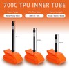 2 Pack 700C TPU Road Bike Inner Tube 23-32C with