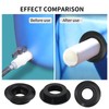 8 Pack 1" Vsttar Flexible Tank Adapter (Bulkhead), Flexible Pipe-to-Tank