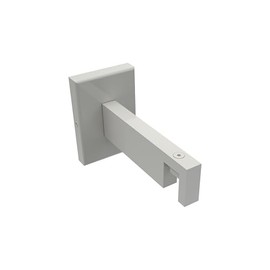 Interdeco Smartline Inner Rail Bracket/Wall Bracket White 9 cm Distance 1-Track for Inner Profile Square 14 x 35 mm