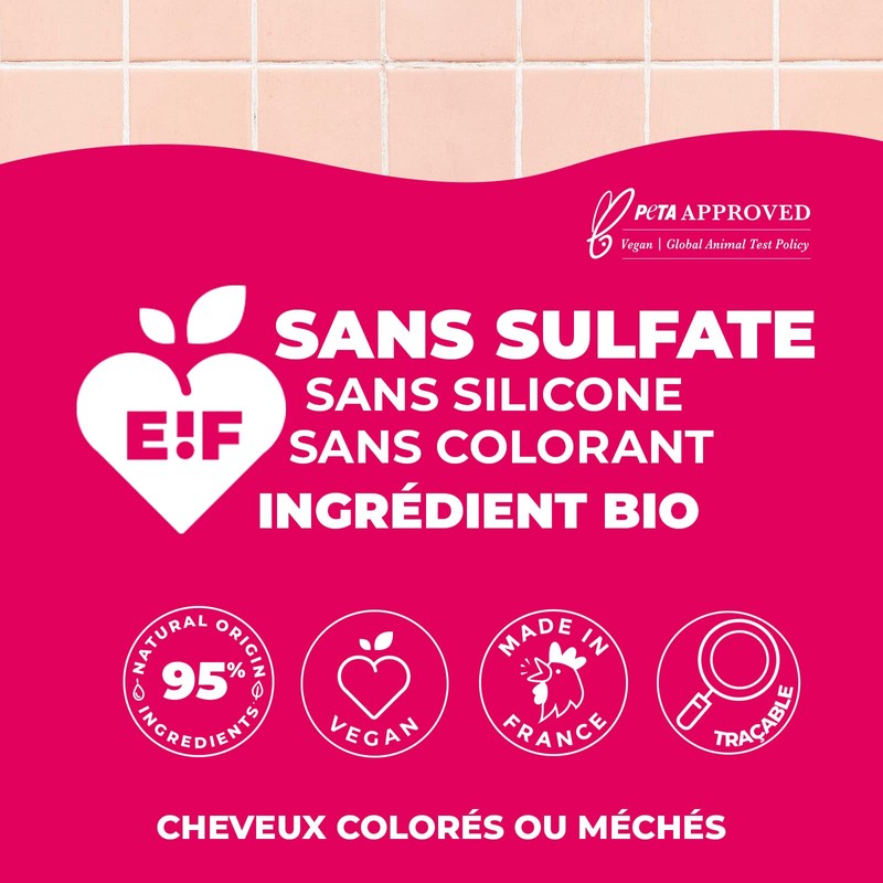 ENERGIE FRUIT | Sulfatfreies Shampoo | Kirschblüte & Bio Himbeeressig