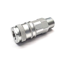 Delta-P - Female Quick Release Euro Compressed Airline Pneumatic Coupler 3/8" BSPT Male Thread - Cejn 320 & Rectus 25/26