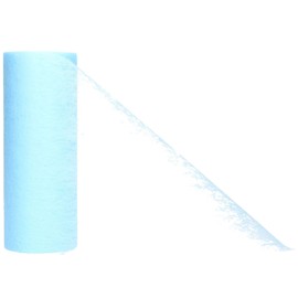 AmaCasa Non-Woven Table Runner with Flower Design 23 cm / 25 m Roll