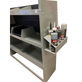 Aerosol Spray Cans and Sealant Tubes Holder - Van, Shop Storage Organizer