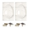 Decora 0050182 Set of 2 Egg Moulds 250 g with