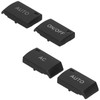 4pcs Air Conditioning Switch Covers A/C AUTO ON/OFF Plastic Black