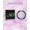 Chameleon Eyeshadow Palette, Glitter Purple Holographic Metallic Eye Shadow