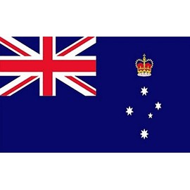 Perfectflags Victoria Flag 5ft x 3ft Large - 100% Polyester - Metal Eyelets - Double Stitched